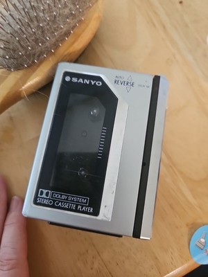 SANYO Sportster Cassette Stereo Player M-G100 RARE Untested 