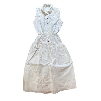white western midi dress Buy White Western Floral Lily Serenade Chanderi Midi Dress Online in India