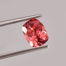 9.5 Ct Certified Natural Ceylon Padparadscha Sapphire Cushion Cut Loose Gemstone