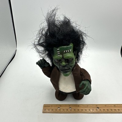 Vintage GHOULISH WALKERS FRANKENSTEIN Halloween K-B Toys With Tag Untested