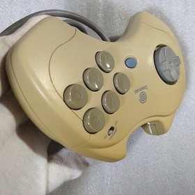Dreamcast ASCII Pad FT Fighting Type Controller White Genuine Used JAPAN