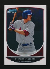 STEPHEN PISCOTTY ⚾ 2013 Bowman Chrome Prospects #BCP52 St. Louis Cardinals 1st