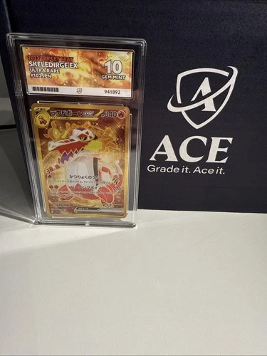 Skeledirge ex 102/073 ACE graded card