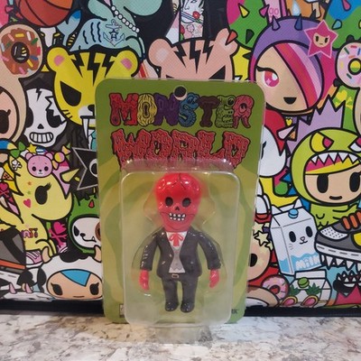 Headlock Studio Vinyl Mini Bone Head Figure Knuckles Kustom Monster World