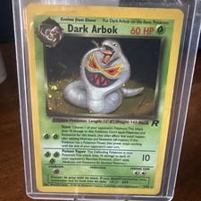 Dark Arbok 2/82 Team Rocket Holo on eBay