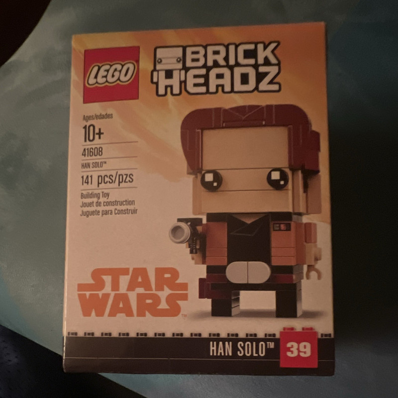 LEGO BrickHeadz: Star Wars Han Solo (41608) 141 Pieces 10+ 2018 Box