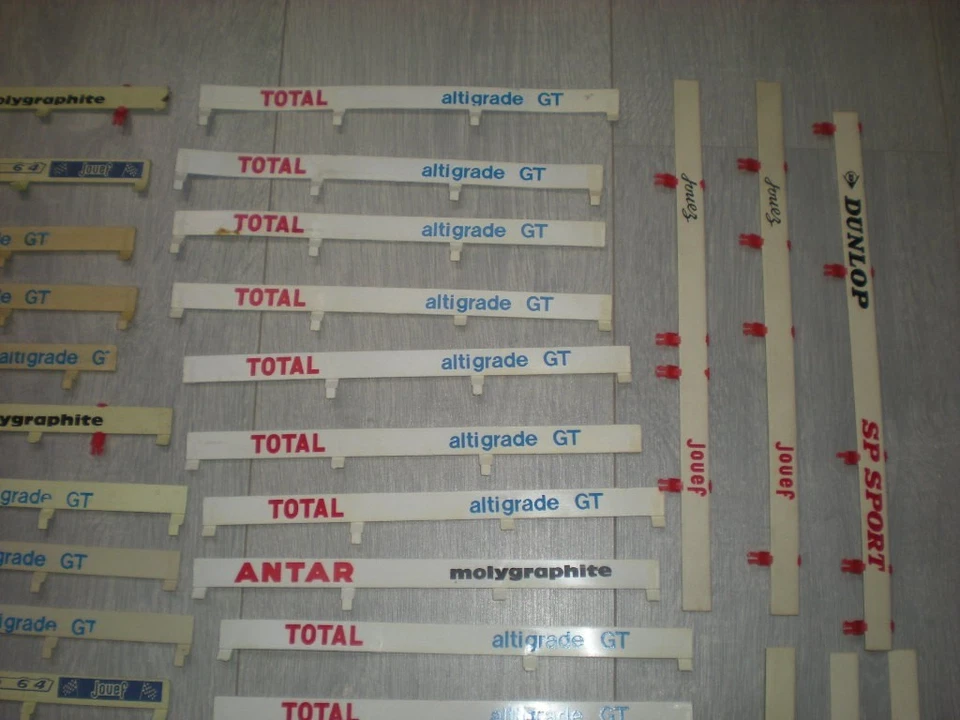 JOUEF LOT BARRIERES GLISSIERE SUPPORT CIRCIUT ELECTRIQUE PUB TOTAL ALTIGRADE - Photo 2/4