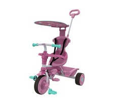 Dreirad Einhorn 4 in 1 Pink Kinderfahrzeug mit Schiebestange 10 Monate TP Toys