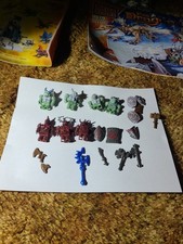 Mega Bloks Dragons VORGAN ICE FANG (9879) Mostly Sealed! 99% Complete! No Box!