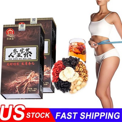 Kidney Tea Formula Ginseng Six Treasure Tea, Kidney Tea Chinese Herbal Tea 2026