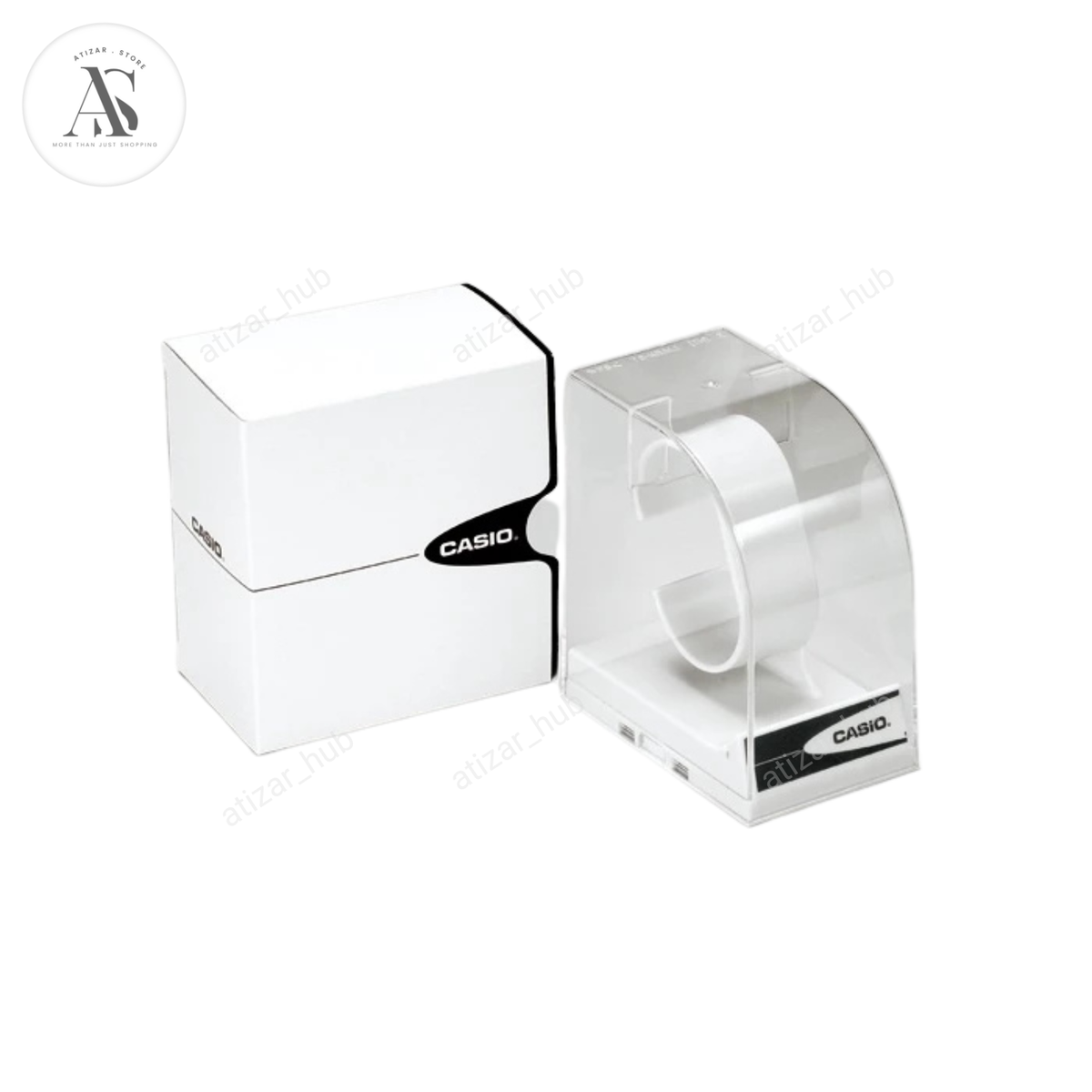 Casio Acrylic Watch Box With C-Stand – Transparent Display Case