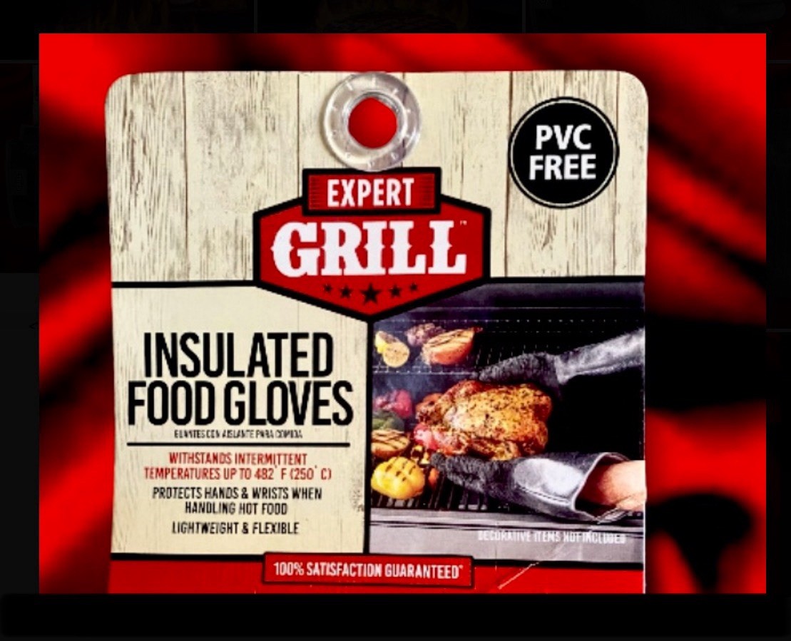 1 Pair Heat Resistant Insulated Grilling Gloves 250°C/482°F Protect Hands/wrists