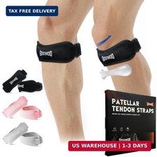 GOUNOD Patellar Tendon Support Strap 2 Pack,Knee Strap for Knee Pain Relief,Pate