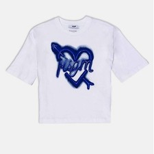 MSGM Kids Logo-Print Cotton T-Shirt, Size 4
