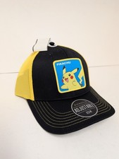 Pokemon Pikachu Hat Cap Mesh Back Bioworld OSFM New
