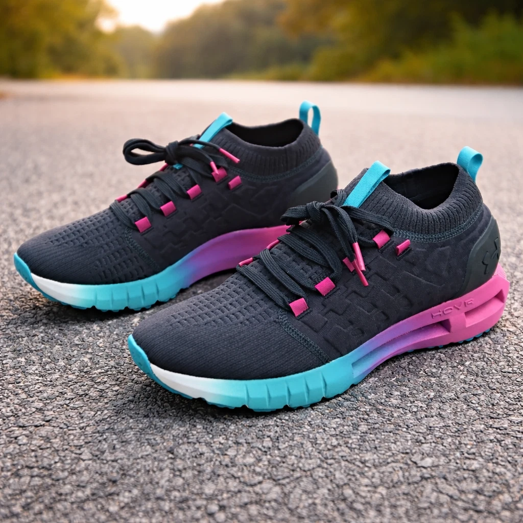 Under Armour HOVR Phantom 1 Anthracite Astro Pink for sale  display picture 3