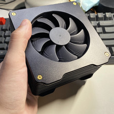For ASUS NUC 15 PRO NUC15CRK NUC15CRH Modified Case  Active Cooling Fan For DIY