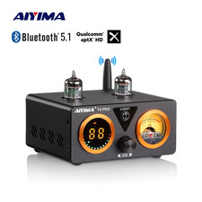 AIYIMA T9PRO Röhrenverstärker 100Wx2 – Bluetooth 5.1, DAC, HiFi-Verstärker