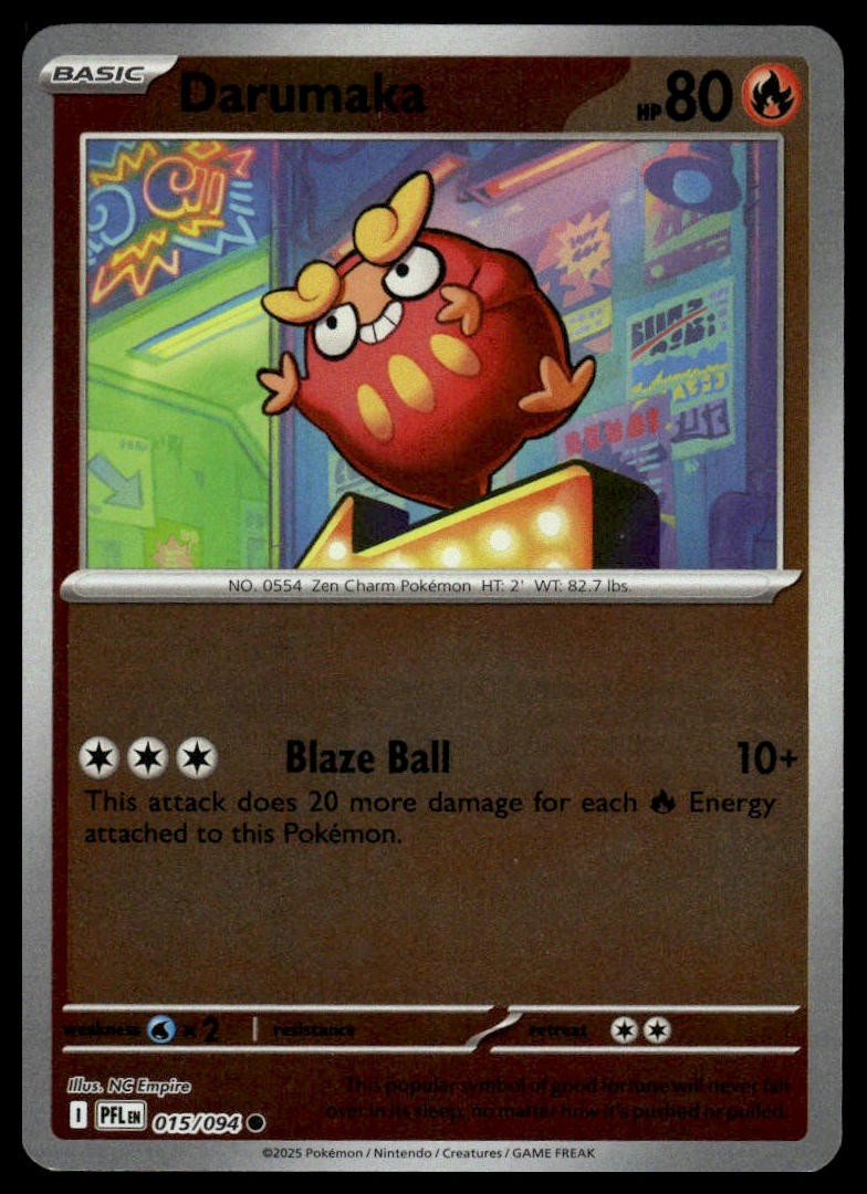 Darumaka ME02: Phantasmal Flames #015/094 Reverse Holo NM