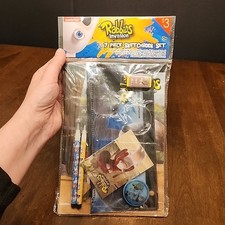 Juego de cuaderno de bocetos de 7 piezas Rabbids Invasion Nickelodeon bolsa de lápiz almohadilla de notas borrador