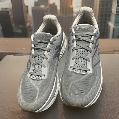 New Balance Fresh Foam X 1080 v14 Gray Running Shoes Men's Size 12 D M1080L14G