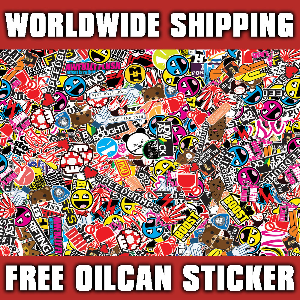 RC Stickerbomb Foglio Drift Jdm Rat Dub 210x148mm Adesivo