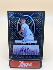 Joe Ryan 2022 Panini Chronicles Obsidian Rookie Auto #’d/99 #OA-JR Twins