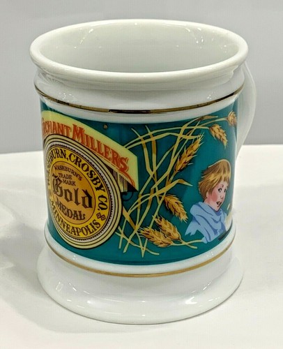 Merchant Millers Gold Medal The Corner Store Franklin Mint Porcelain Mug - Picture 5 of 7