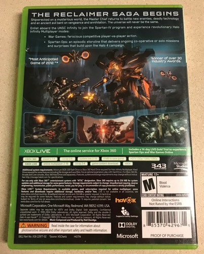 Halo 4 Microsoft Xbox 360 Game Complete Tested Master Chief - Picture 2 of 4
