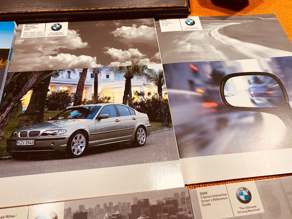 LIMPIO⚠️ BMW SERIE 3 325CI 330CI 2005 CUPÉ MANUAL DEL PROPIETARIO 325 330 + RADIO BK 2 PUERTAS Foto 4 de 4