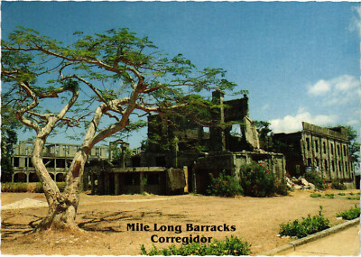 PC PHILIPPINES, MILE LONG BARRACKS, CORREGIDOR, Modern Postcard (b60277)
