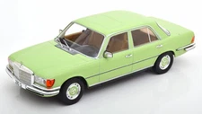 1972 MERCEDES BENZ 280S W116 GREEN MCG 18181 1/18 METAL MODEL CAR GROUP 280 S