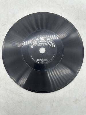 Harmony Orchestra Song Without Words / The Broken Melody Harmony Disc A1037 VG