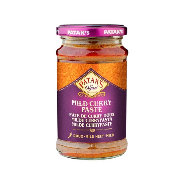 Milde Curry Paste 283g Pataks Curry Paste Indische Currypaste MILD