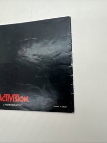 NES Ghostbusters Manual Only. Original Nintendo Ghostbusters Manual! Fast Ship!