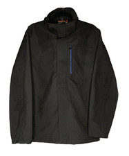 Hawke & Co Jacket Men's size S Small Zip Pockets Black Winter Ski Snowboard Rain