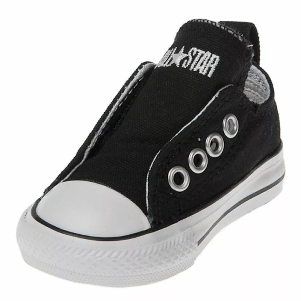 INFANT CONVERSE ALL STAR CHUCK TAYLOR SIMPLE SLIP SIZE 4 BLACK (722412F) | eBay