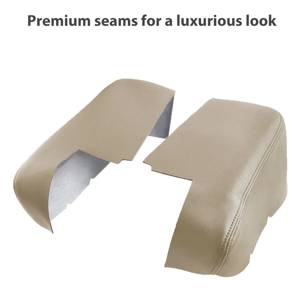 Cubierta de vinilo para reposabrazos panel puerta delantera Honda Ridgeline 2006-2014 beige tostado Foto 2 de 4