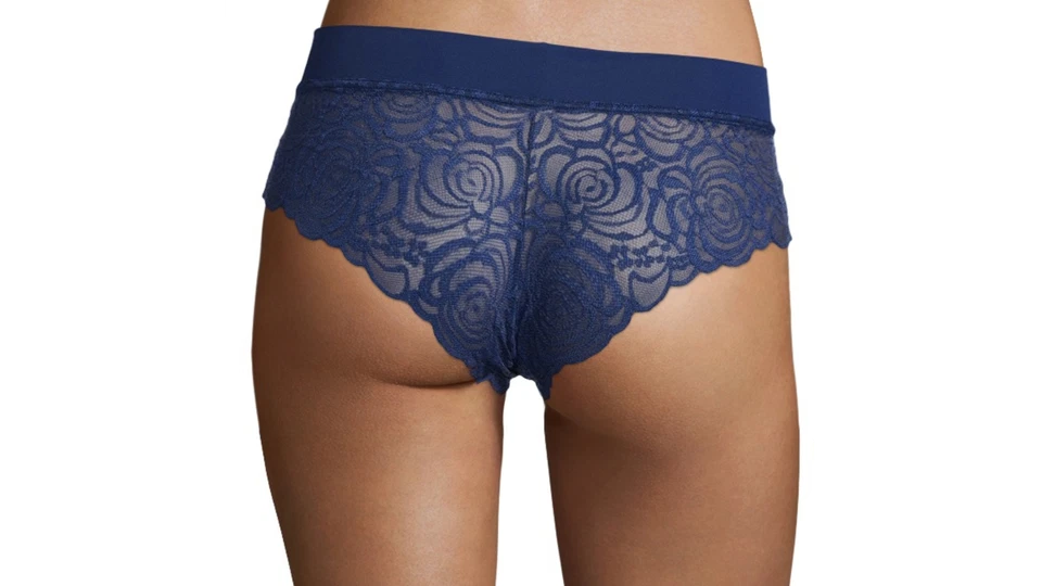 Flirtitude Women's Boyshort Panties Size Small Stunning Sapphire Lace NEW Hot!! - Image 2 of 2