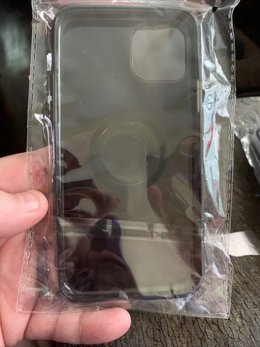 iphone 11 pro black see threw ring socket skin new - Picture 2 of 2