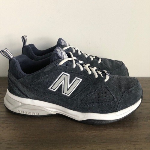 Mens 623 Navy Suede Sneakers Size 