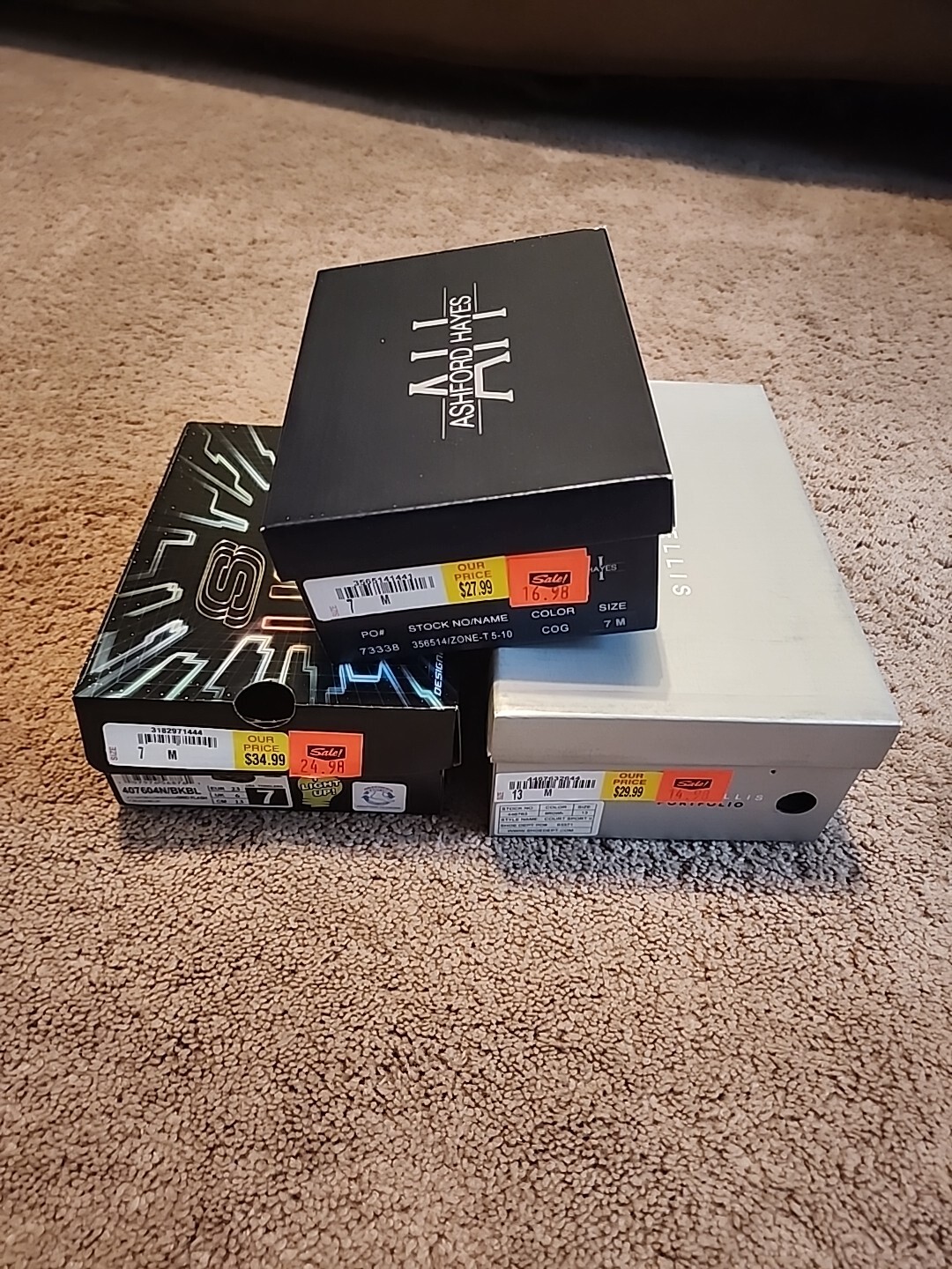Random Lot Of Toddler Size Shoe Boxes *empty*