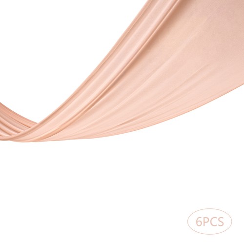 6PCS 5x30FT Ceiling Drapes Ceiling Draping Backdrop Curtains for Party Wedding - Picture 31 of 84