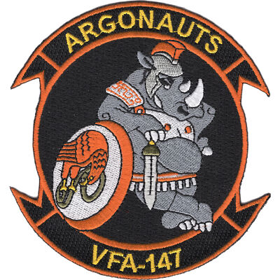 VFA-147 Patch - Strike Fighter Squadron Argonauts Rhino