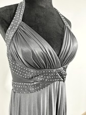 Besty & Adam Dark Grey Formal Dress By Linda Bernell Size 12