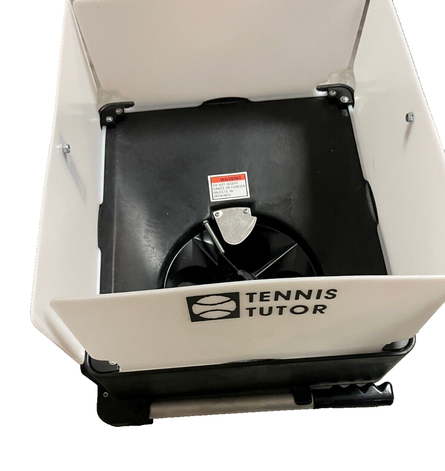 TENNIS TUTOR Model 4 Dual NEW Battery Operated Tennis Ball Machine w
