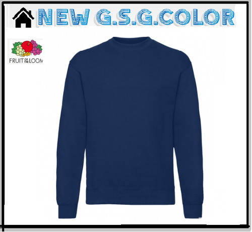 Suéter Hombre Felpa Set-In Classic FRUIT OF THE LOOM TG 2XL - Imagen 2 de 2