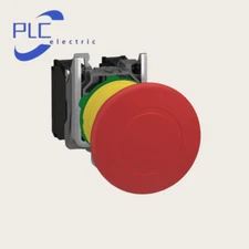 NEW SCHNEIDER XB5AT842 red mushroom 40mm 22mm trigger latching push pull