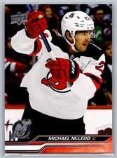 2023-24 Upper Deck #111 Michael McLeod New Jersey Devils