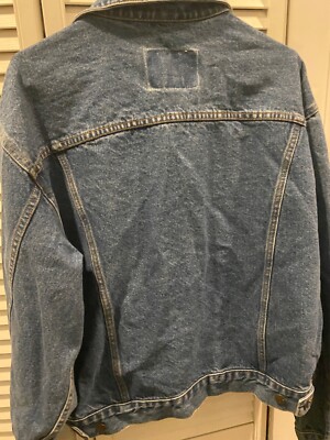 Vtg Vintage GAP BLUE JEANS 151070-00-1 Denim Jacket jean inside